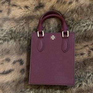 Tory Burch Burgundy Mini Bag